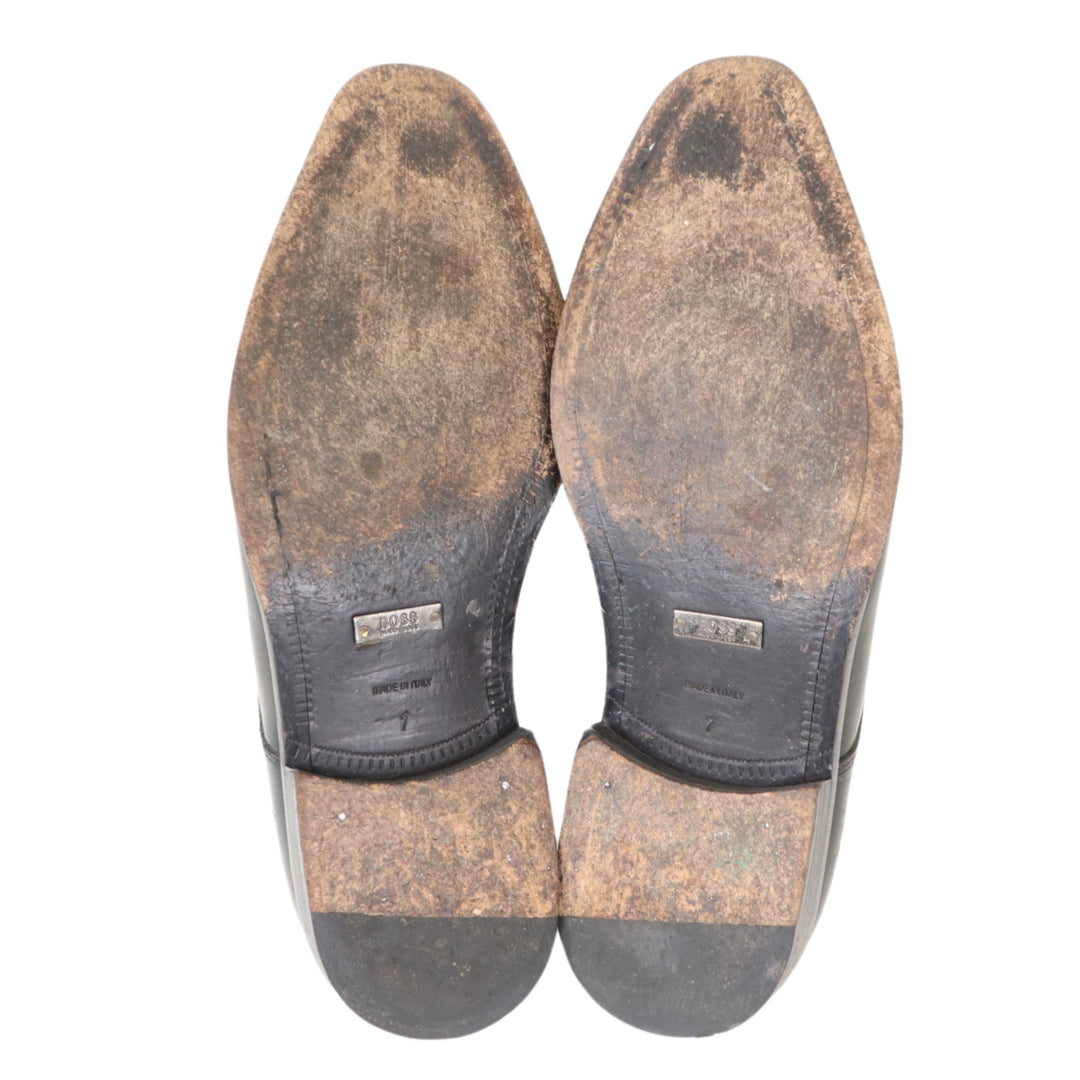 Hugo Boss Black Leather Oxford Shoes