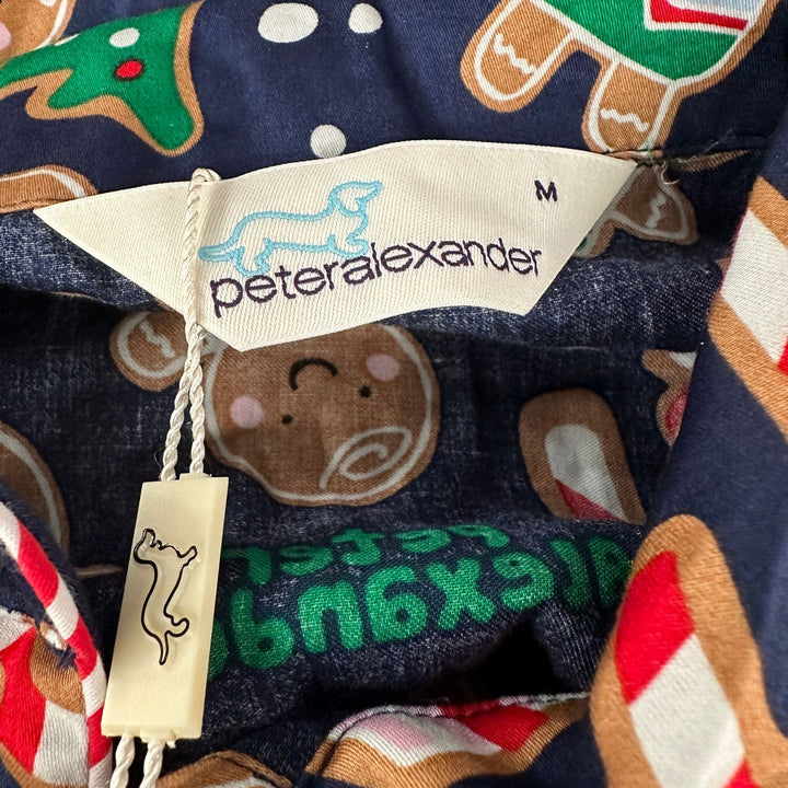 Peter Alexander Navy Christmas PJ Top