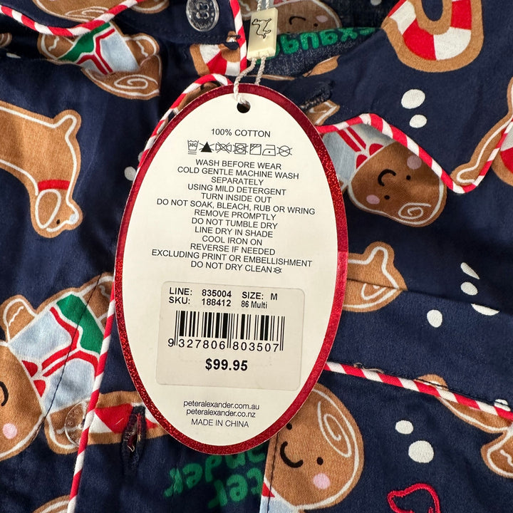 Peter Alexander Navy Christmas PJ Top
