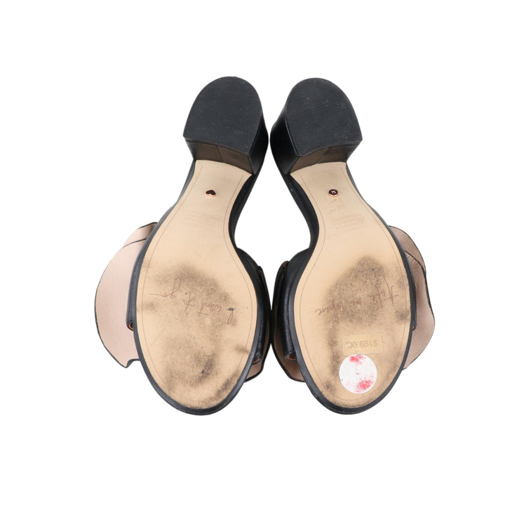 Mimco Black Heels with Frill