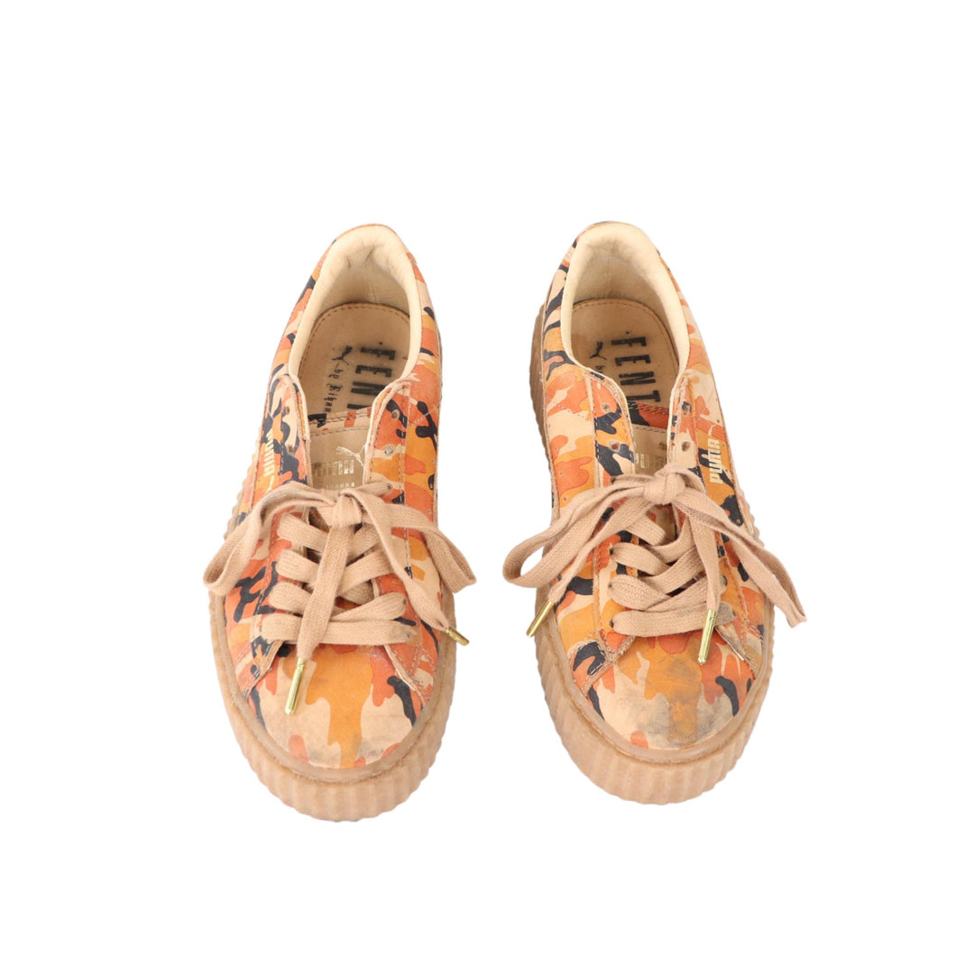 Puma Fenty x Suede 'Orange Camo' Sneakers