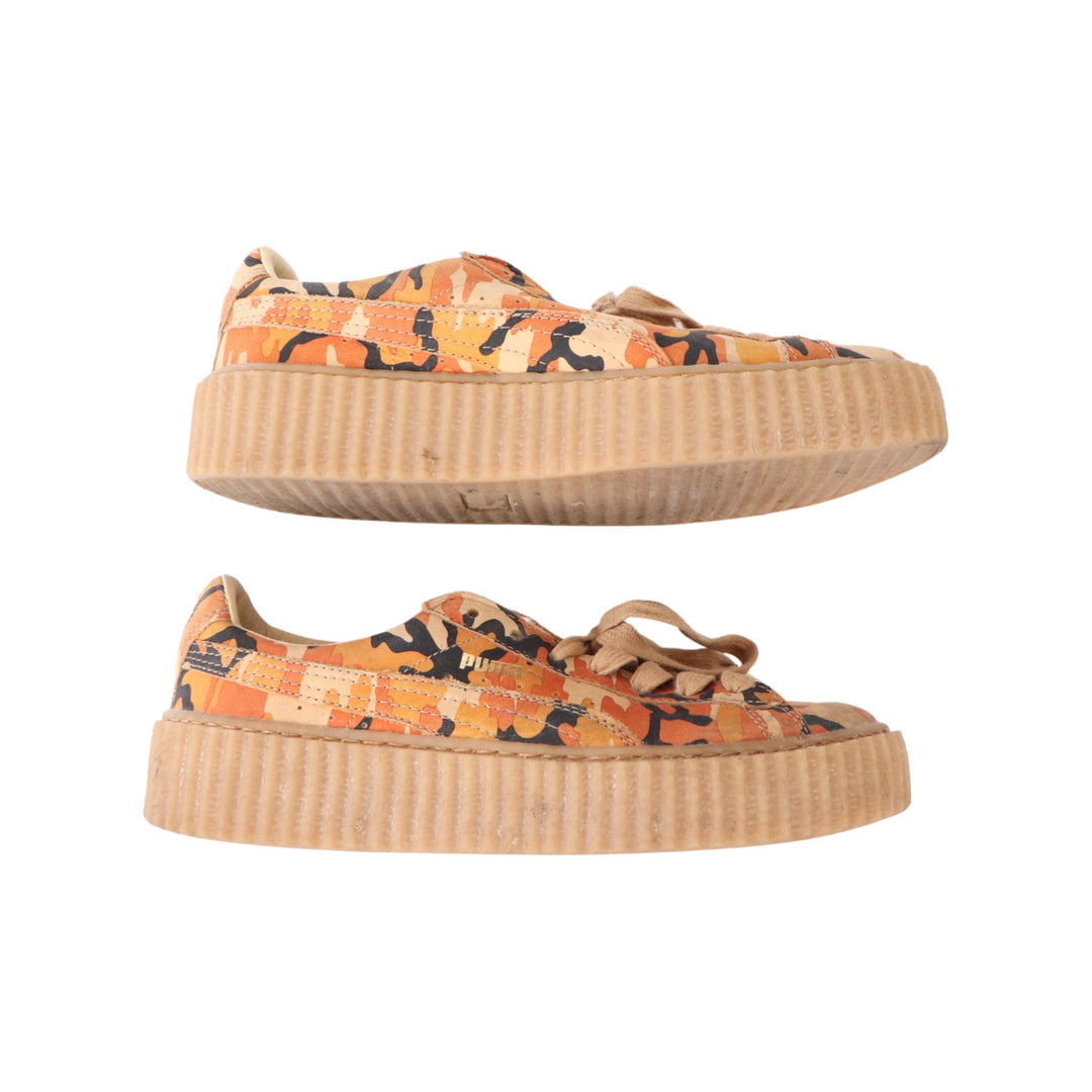 Puma Fenty x Suede 'Orange Camo' Sneakers