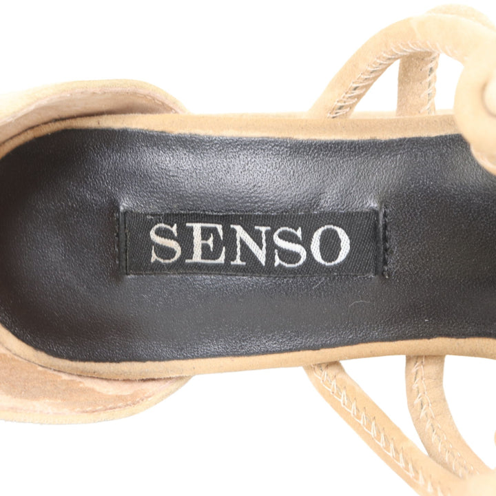 Senso Camel Block Heels