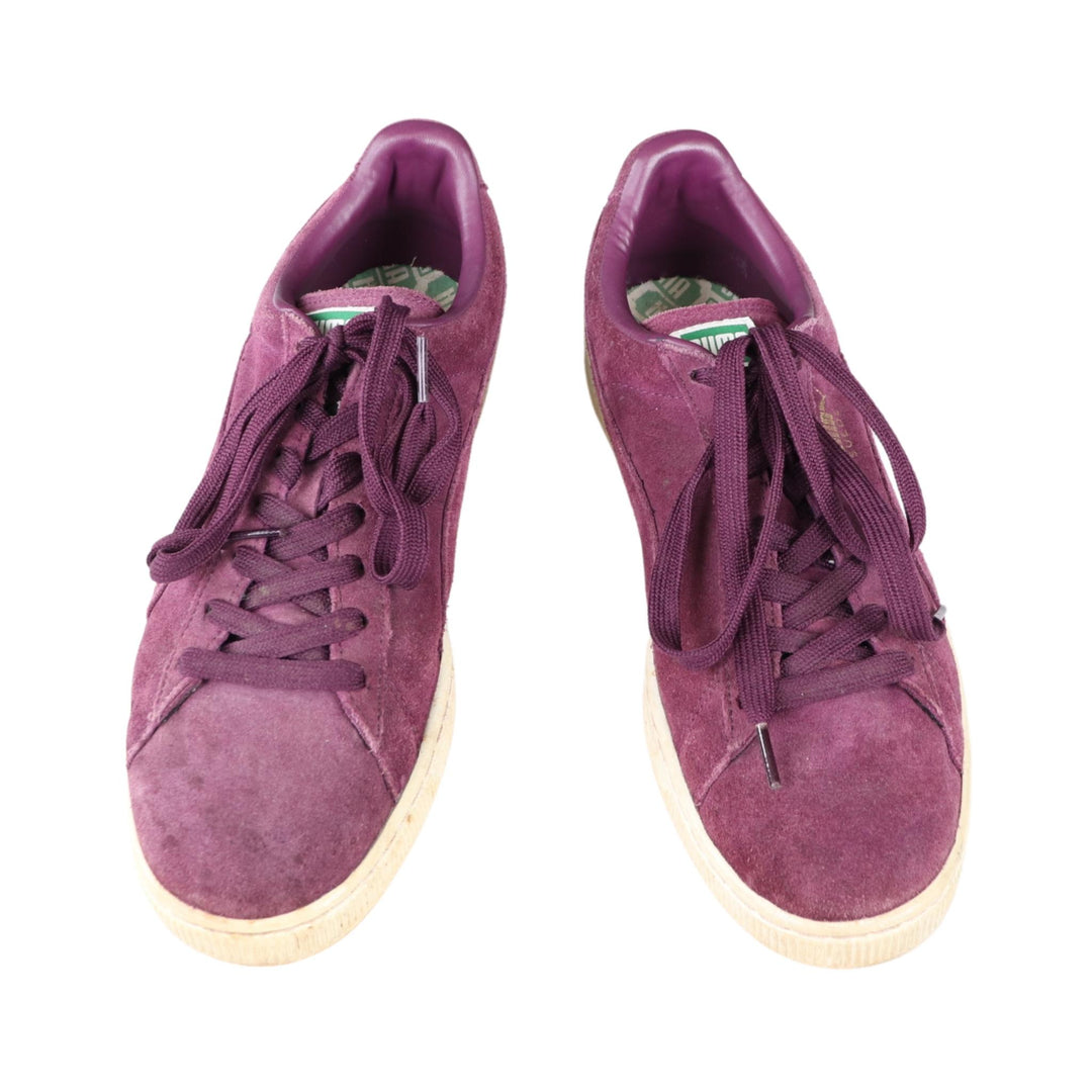 Puma Purple Suede Sneakers