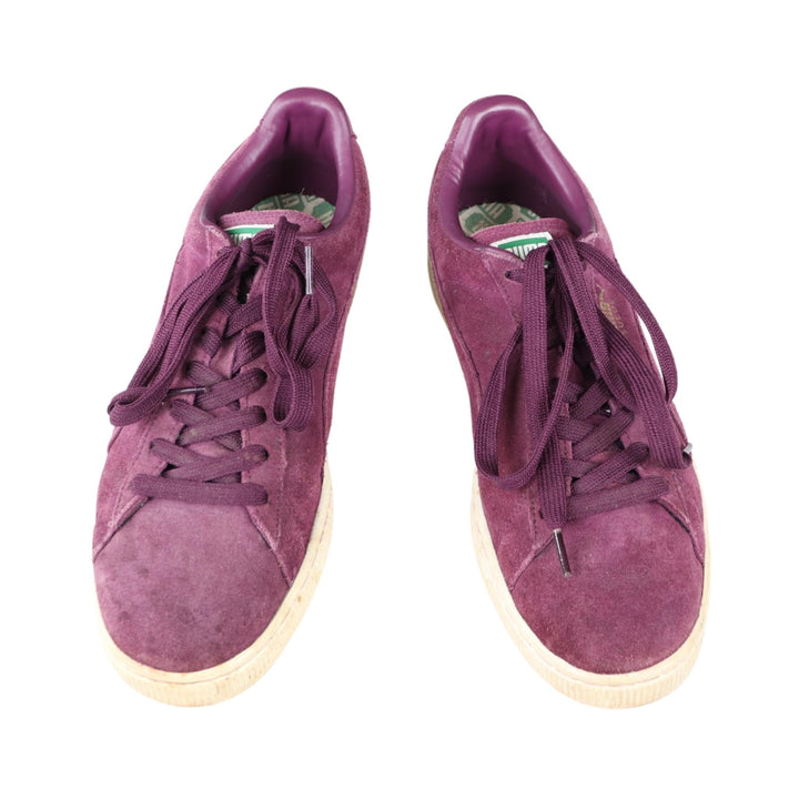 Puma Purple Suede Sneakers