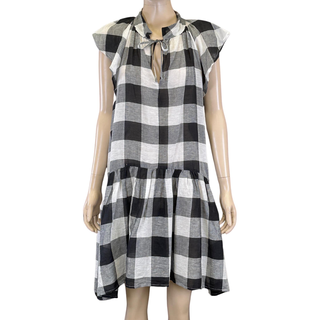 Zoe Kratzmann Black/White Plaid Dress