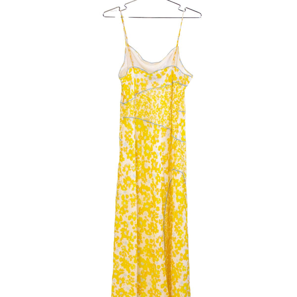 The Fifth Label Yellow Floral Midi Dress - Size L