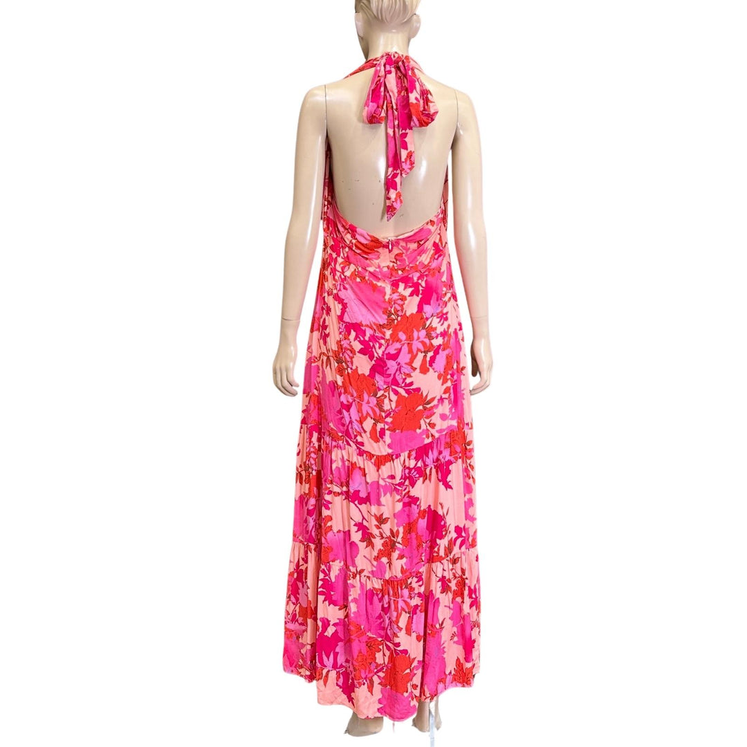 All About May Pink/Purple Vanilla Splice Dress