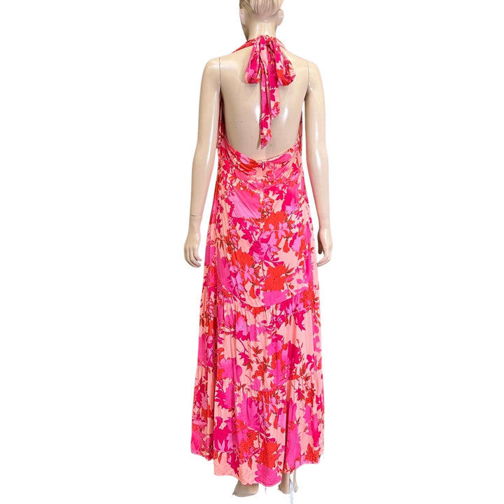 All About May Pink/Purple Vanilla Splice Dress