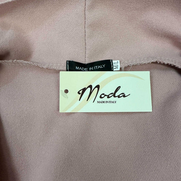 MODA Blush Belted Coat