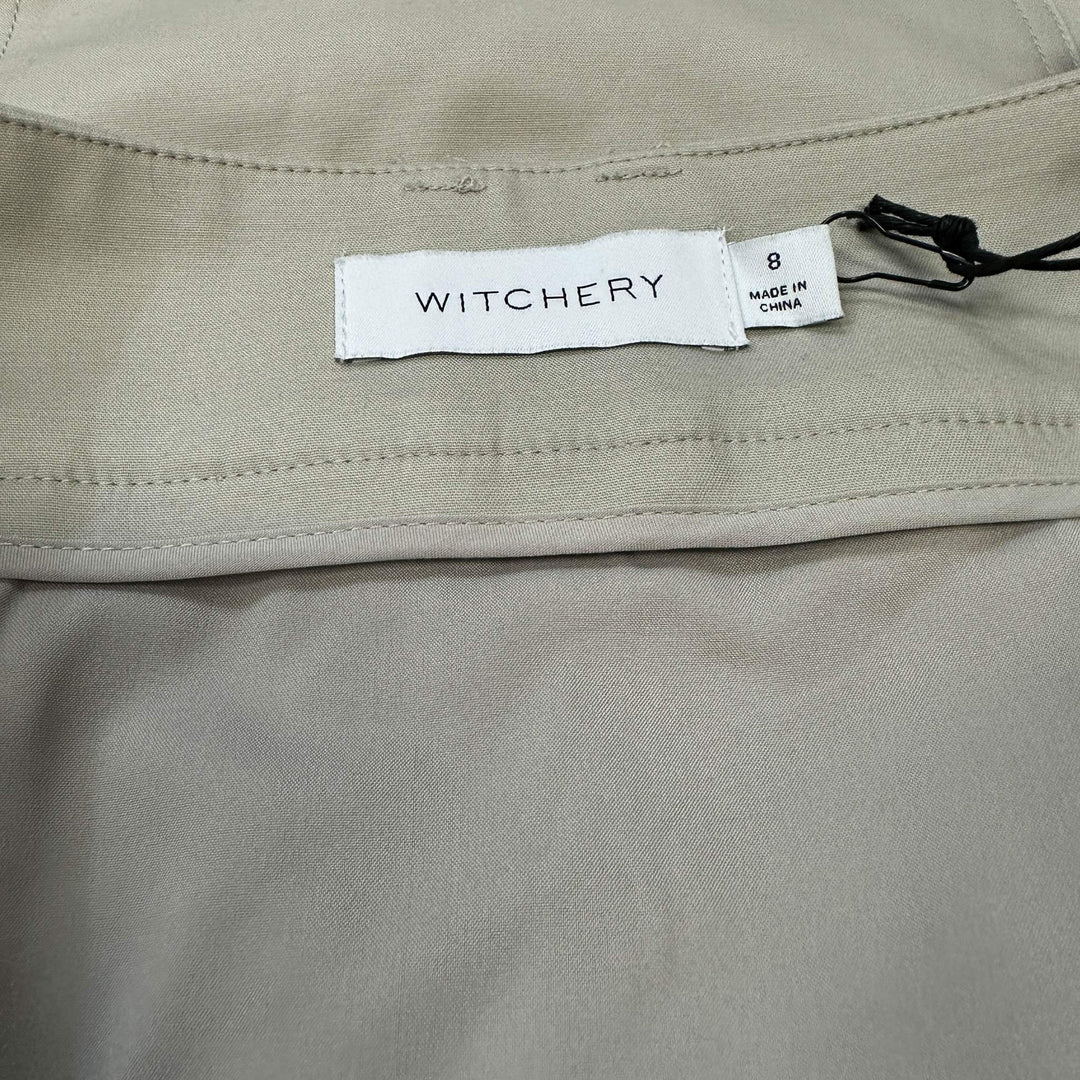 Witchery Pebble Grey Mini Skirt