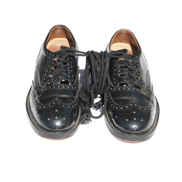 Thistle Shoes Scotland Black Ghillie Brogues Shoes