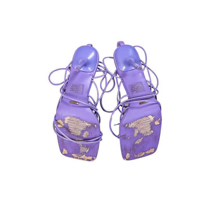 Billini Purple Strappy Heels