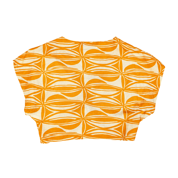 Zara Orange Crop Top - Size S