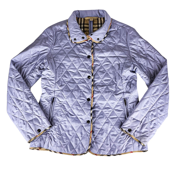 Burberry Brit Purple Quilt Jacket