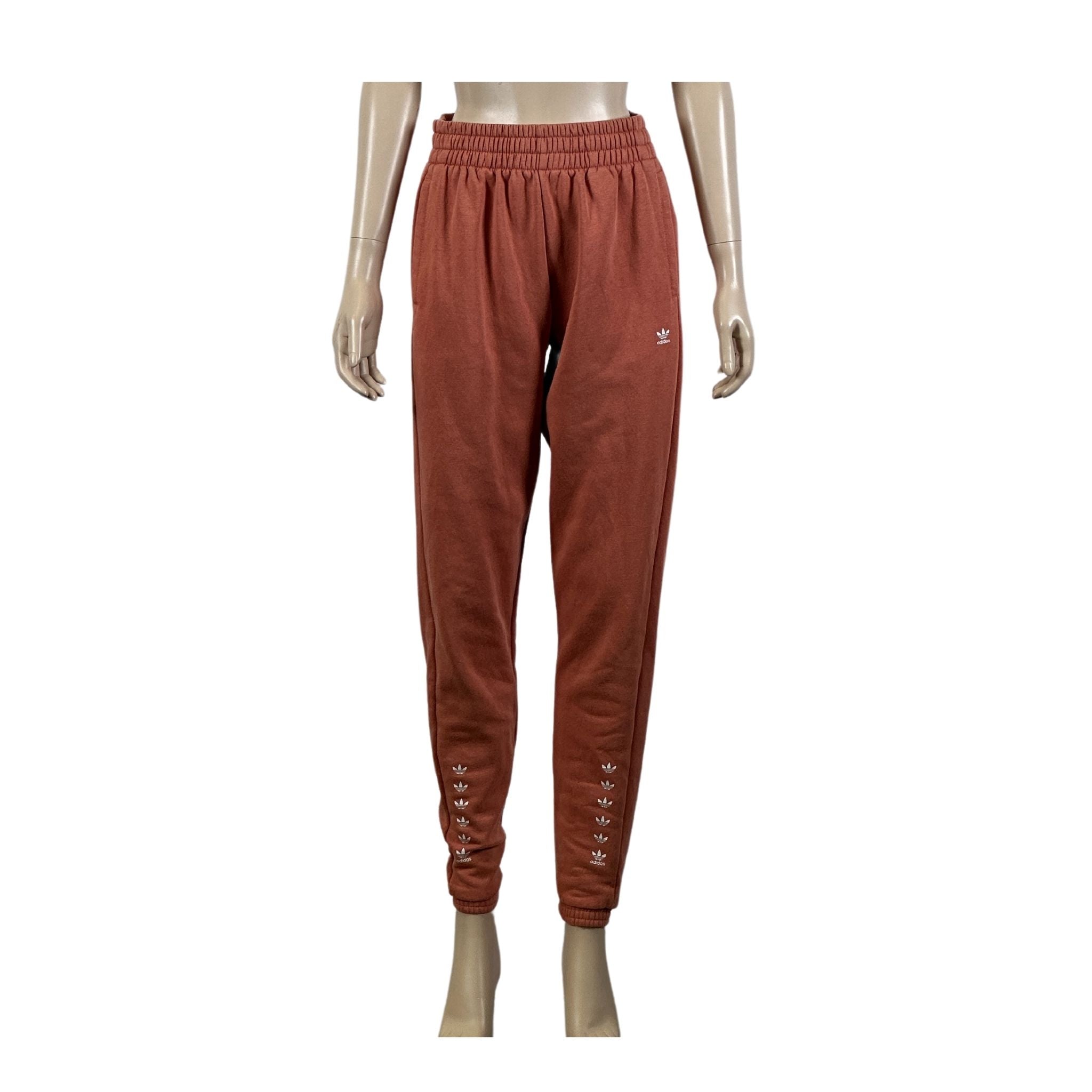 Adidas peach joggers sale