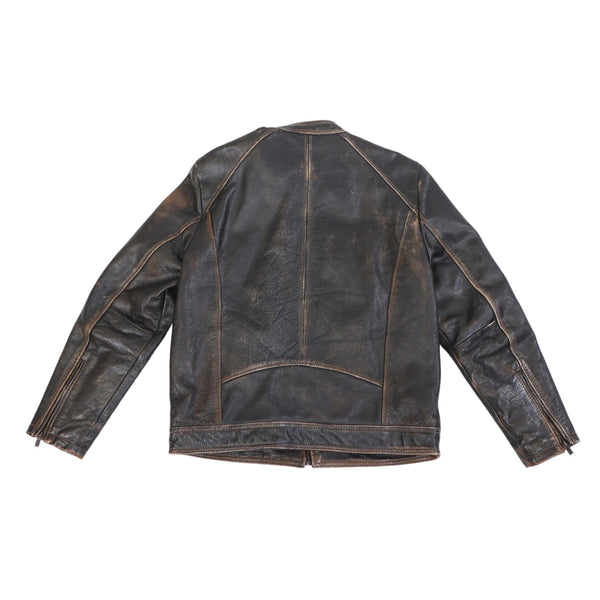 Marc NY Andrew Marc Black/Brown Leather Jacket
