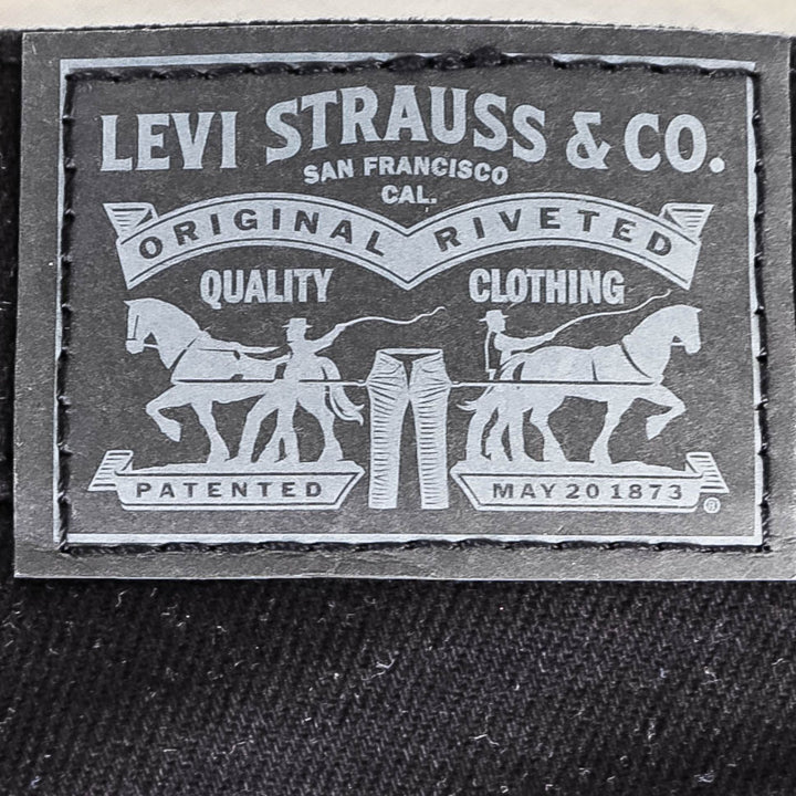 Levi's Strauss Black Denim Shorts