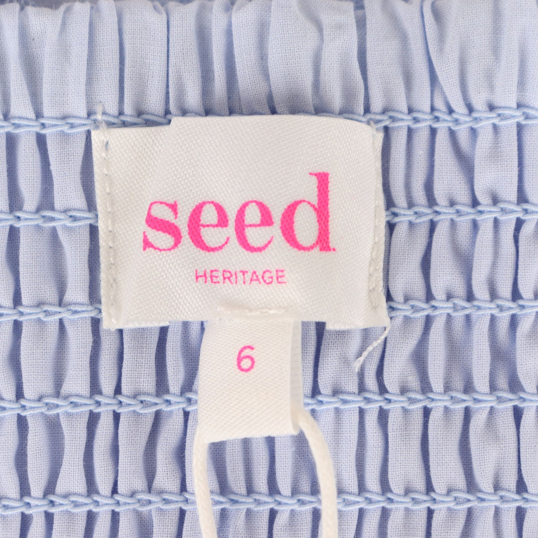 Seed Heritage Powder Blue Kids Top