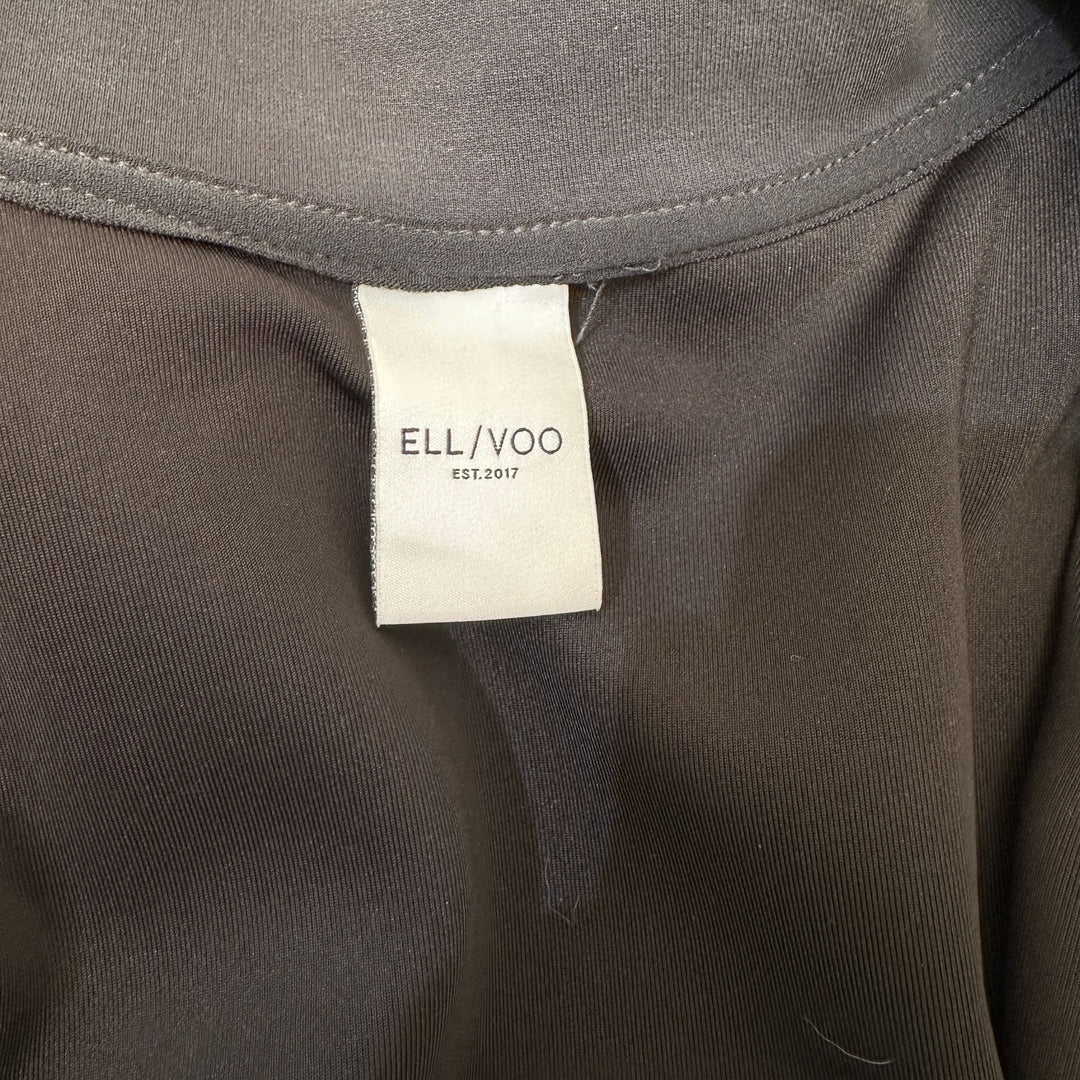 Ell/Voo Black Zip Jacket