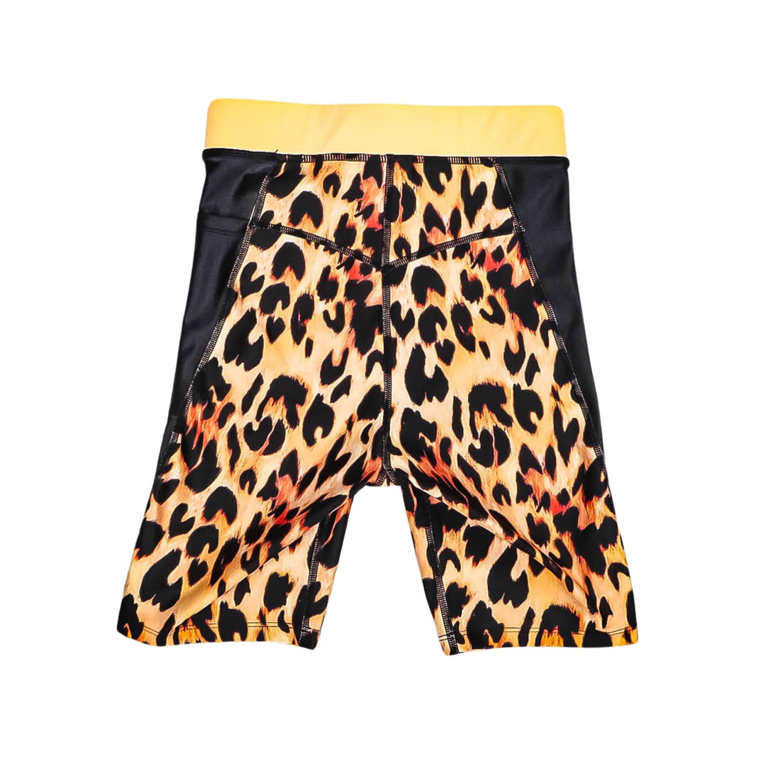 P.E Nation Leopard Print Active Shorts