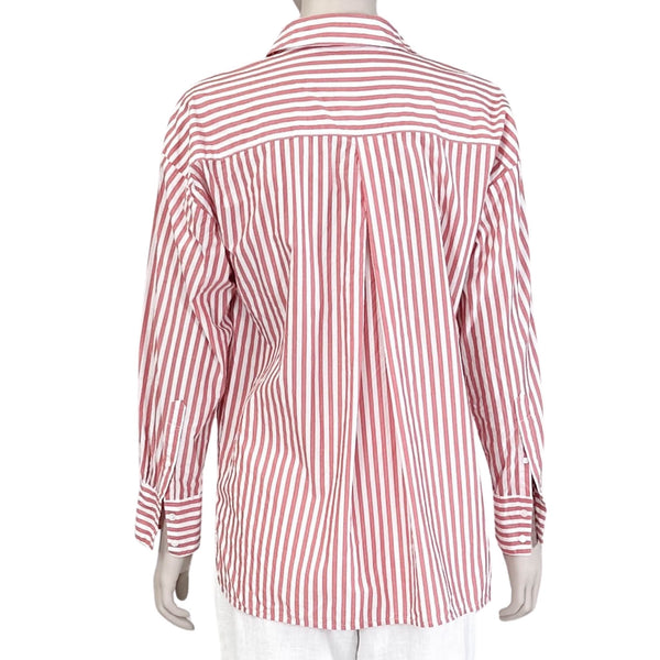 Country Road Pink Stripe Shirt - Size 10