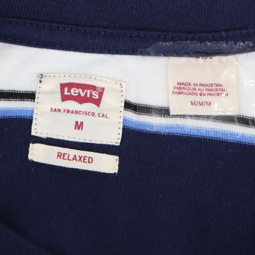 Levi's Navy/White Striped Tshirt