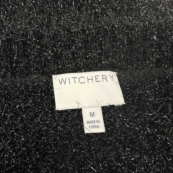 Witchery Black Sparkly Knit Jumper