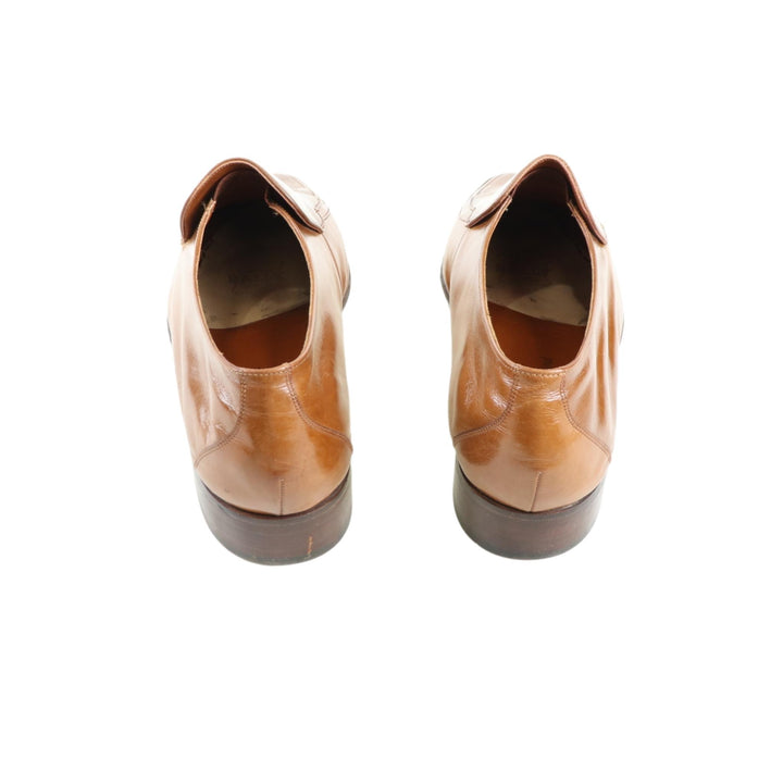 Bally Tan Brown Leather Loafers