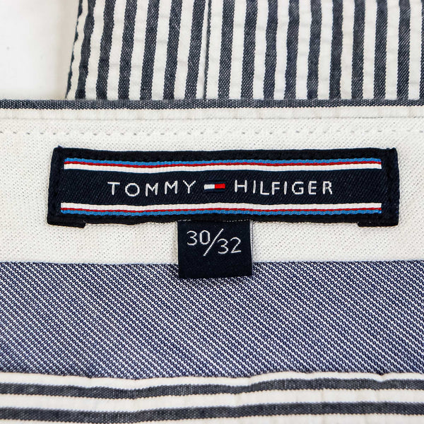 Tommy Hilfiger Navy/White Striped Pants