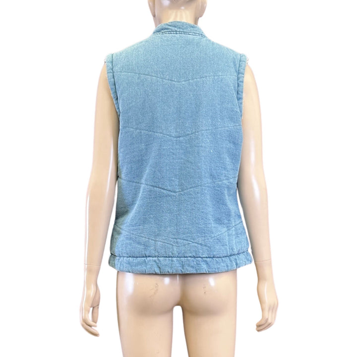 Seed Heritage Blue Denim Sleeveless Vest