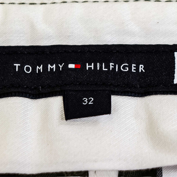 Tommy Hilfiger Army Green Brooklyn Short With Light Twill Belt