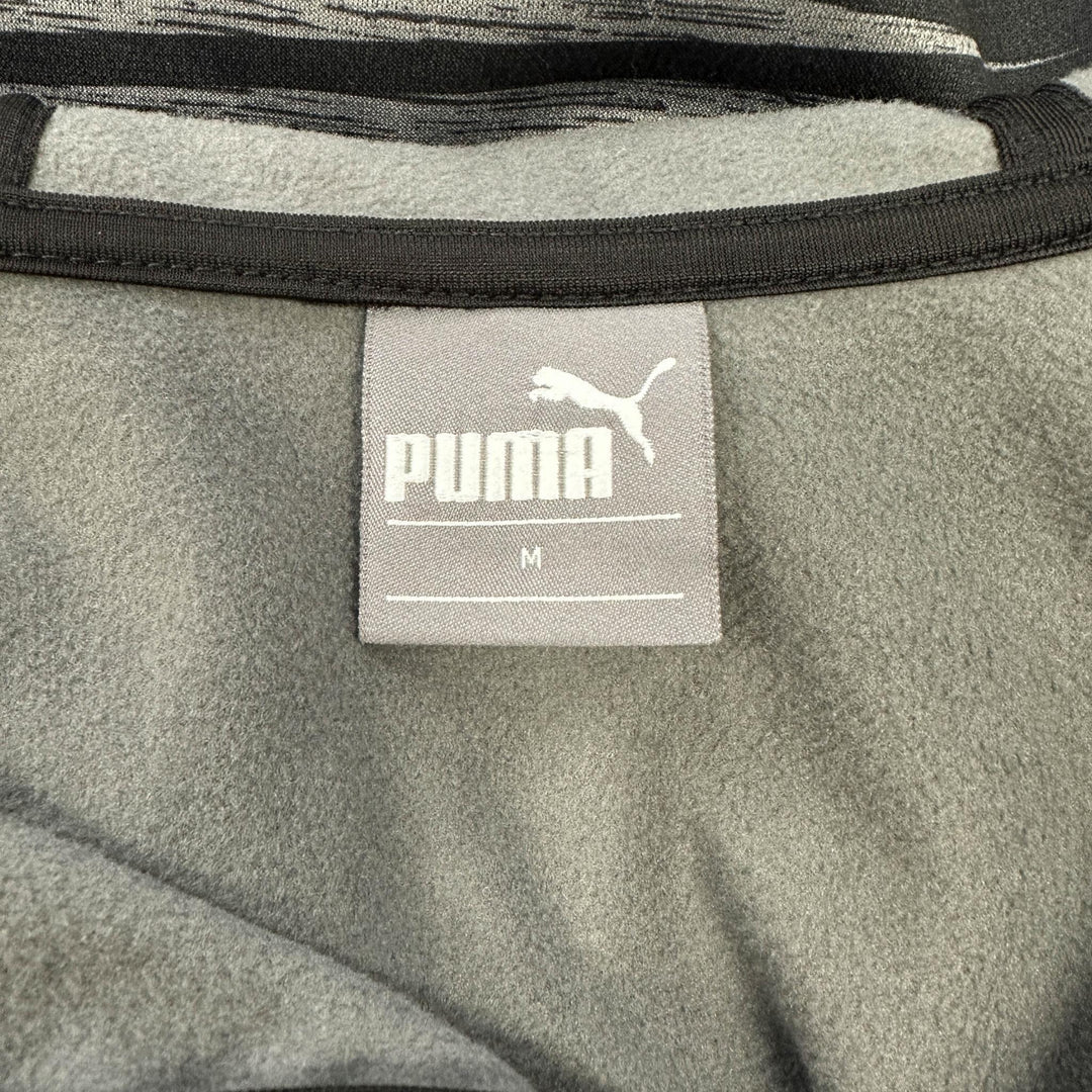 Puma Grey Half Zip Pull Over