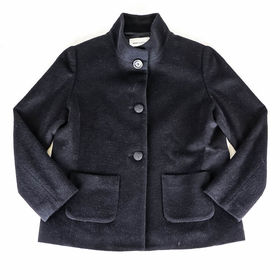 Perri Cutten Black Button Jacket