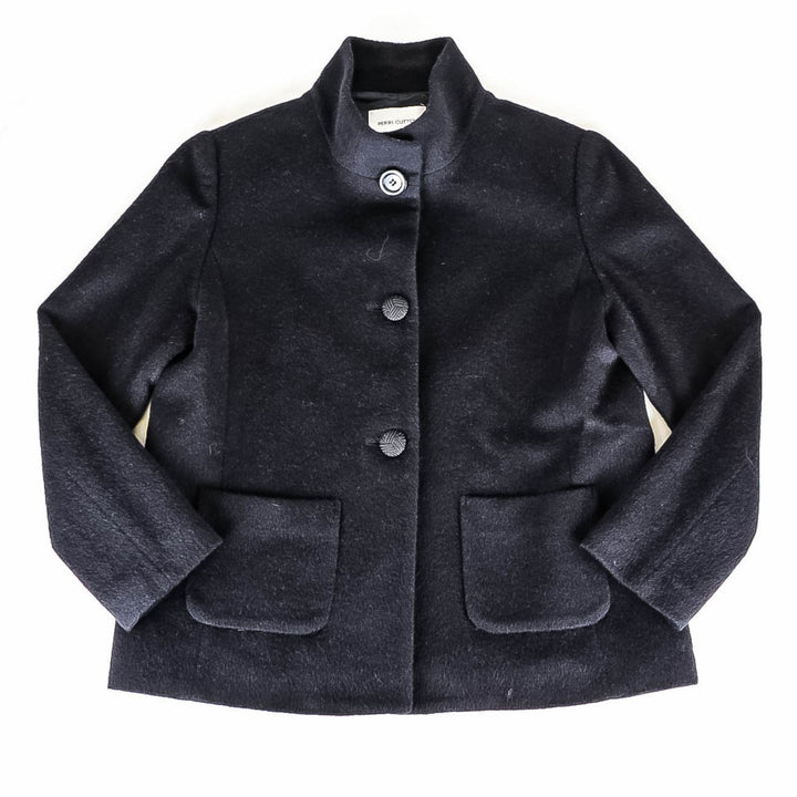 Perri Cutten Black Button Jacket