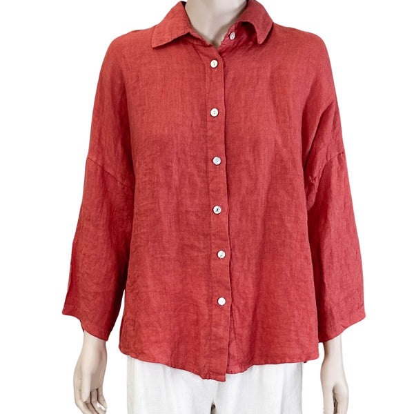 Plalian Luve  Red Shirt - Size 8