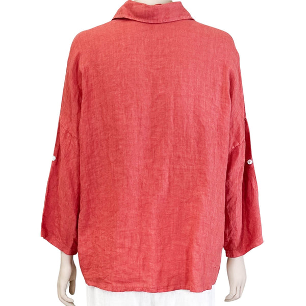 Plalian Luve  Red Shirt - Size 8