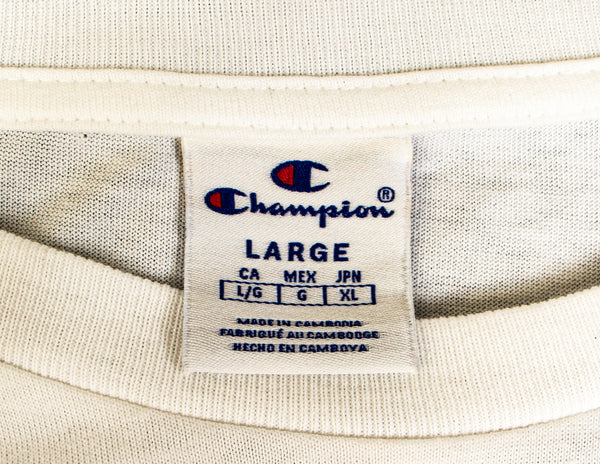 Champion White Shirt - Size L