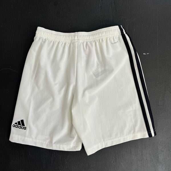 Adidas White/Black Shorts - Size 9-10Y Kids