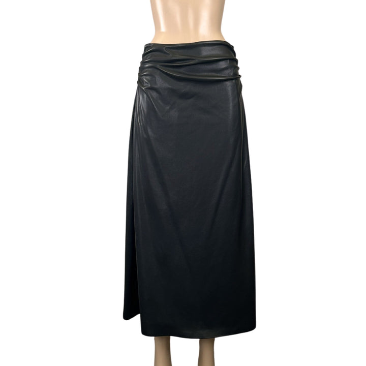 Country Road 'Tucked' Charcoal Midi Skirt