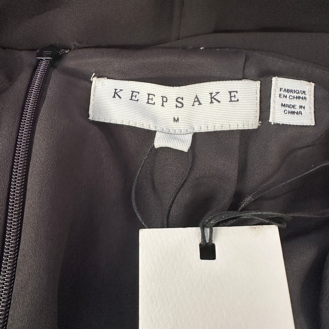 Keepsake Black Mesh Maxi Skirt