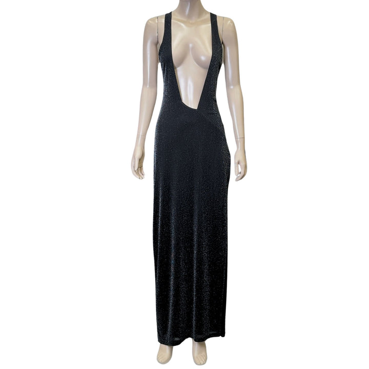 Meshki Black Solene Cut Out Maxi Dress