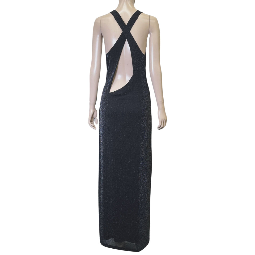 Meshki Black Solene Cut Out Maxi Dress