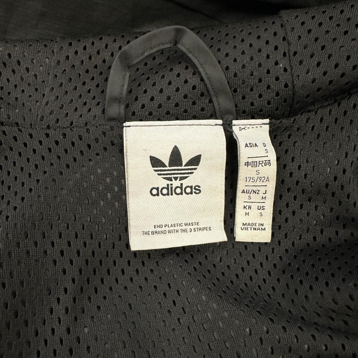 Adidas Black Windbreaker Jacket