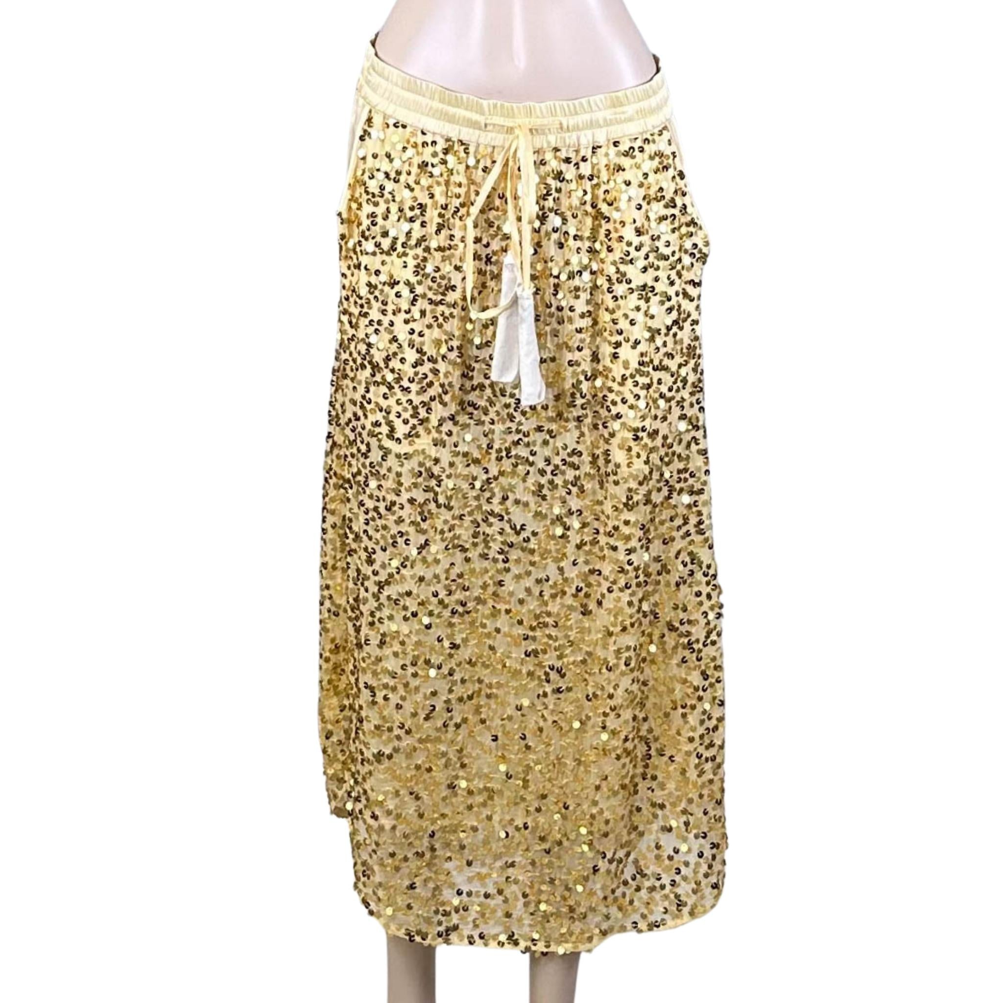 Flannel Samara Sequin Skirt Good Sammy Online Store