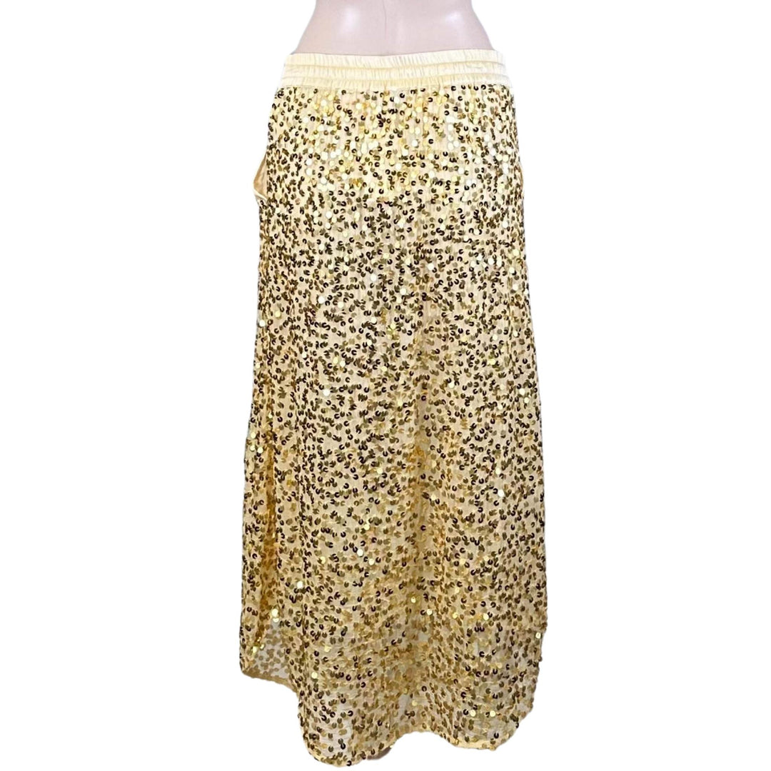 Flannel Samara Sequin Skirt