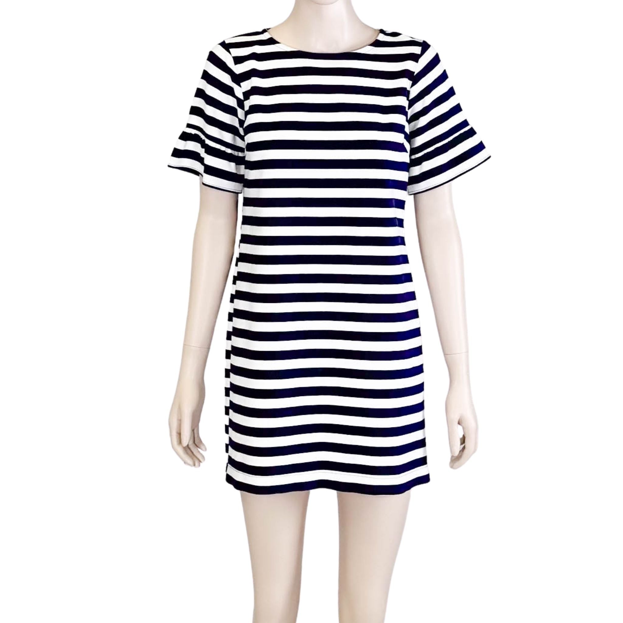 French Connection Navy Stripe Dress Size 6 Good Sammy Online Store