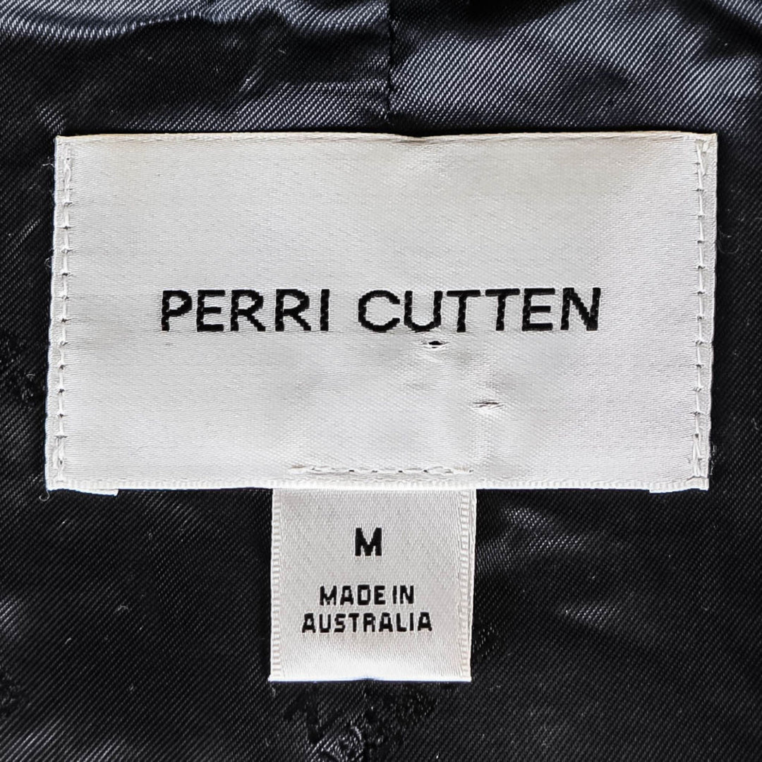 Perri Cutten Black Button Jacket