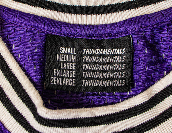 Thundamentals Purple Sport Jersey - Size S