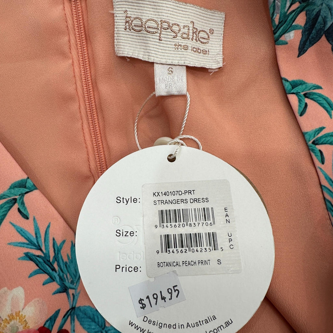 Keepsake The Label Peach/Multicolour Floral Dress